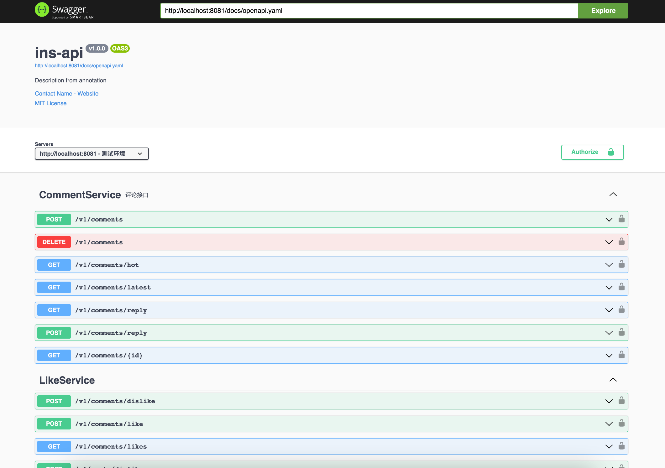 swagger-doc-demo